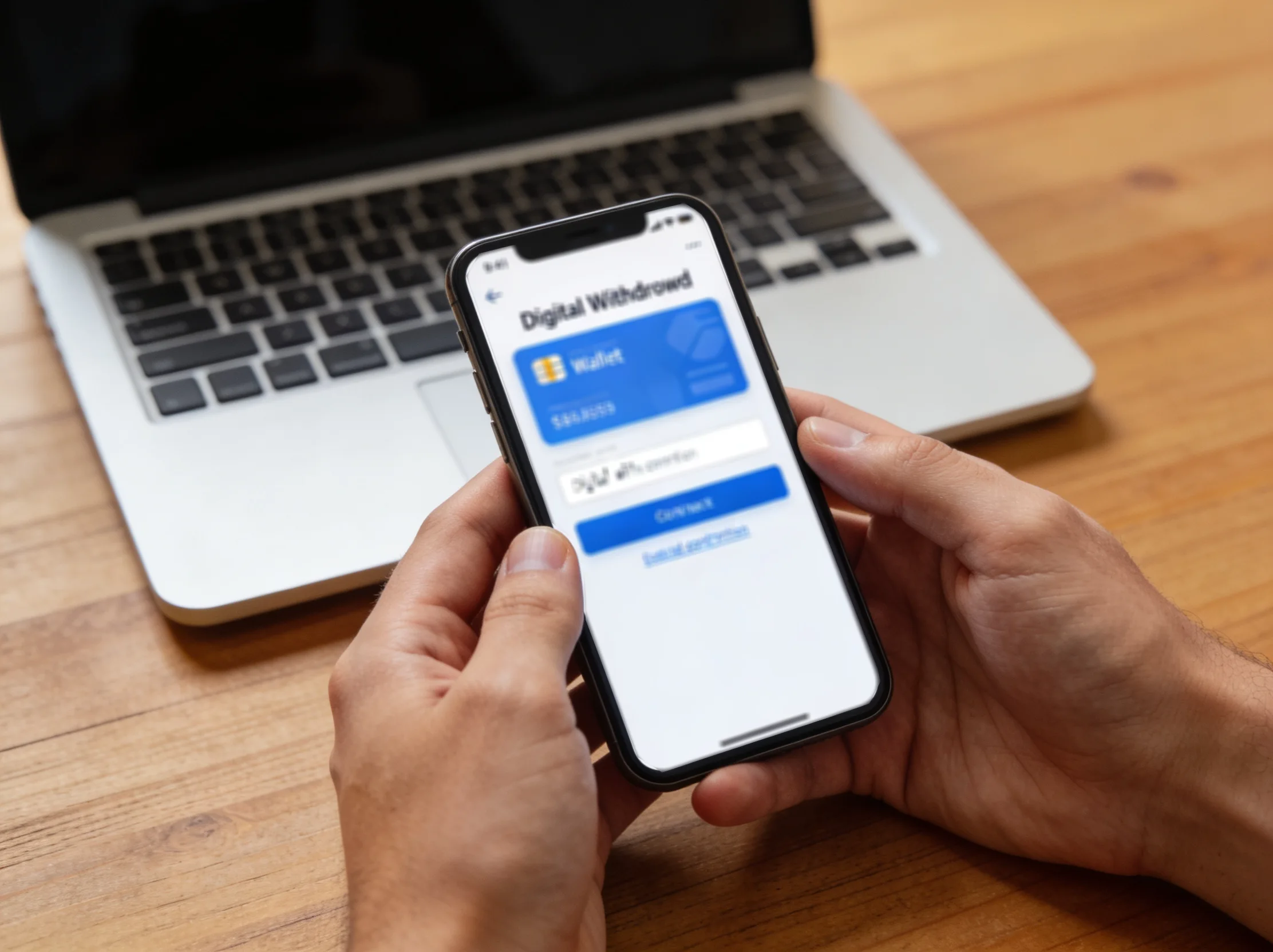 EcoPayz ile bahis sitesinden para çekme işlemi yapan kullanıcının telefon ekranı
